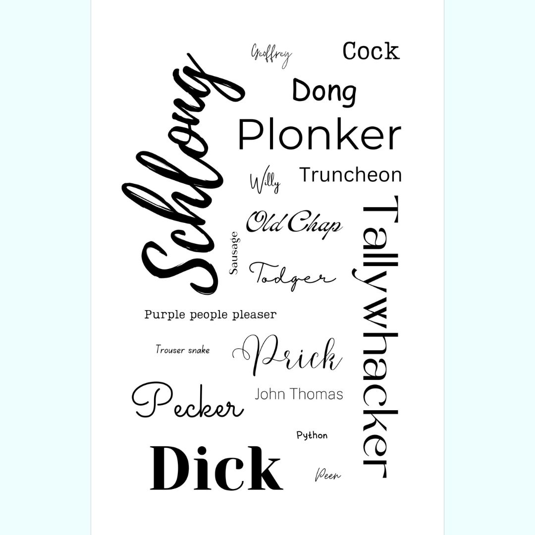 Don't be a dick tea towel